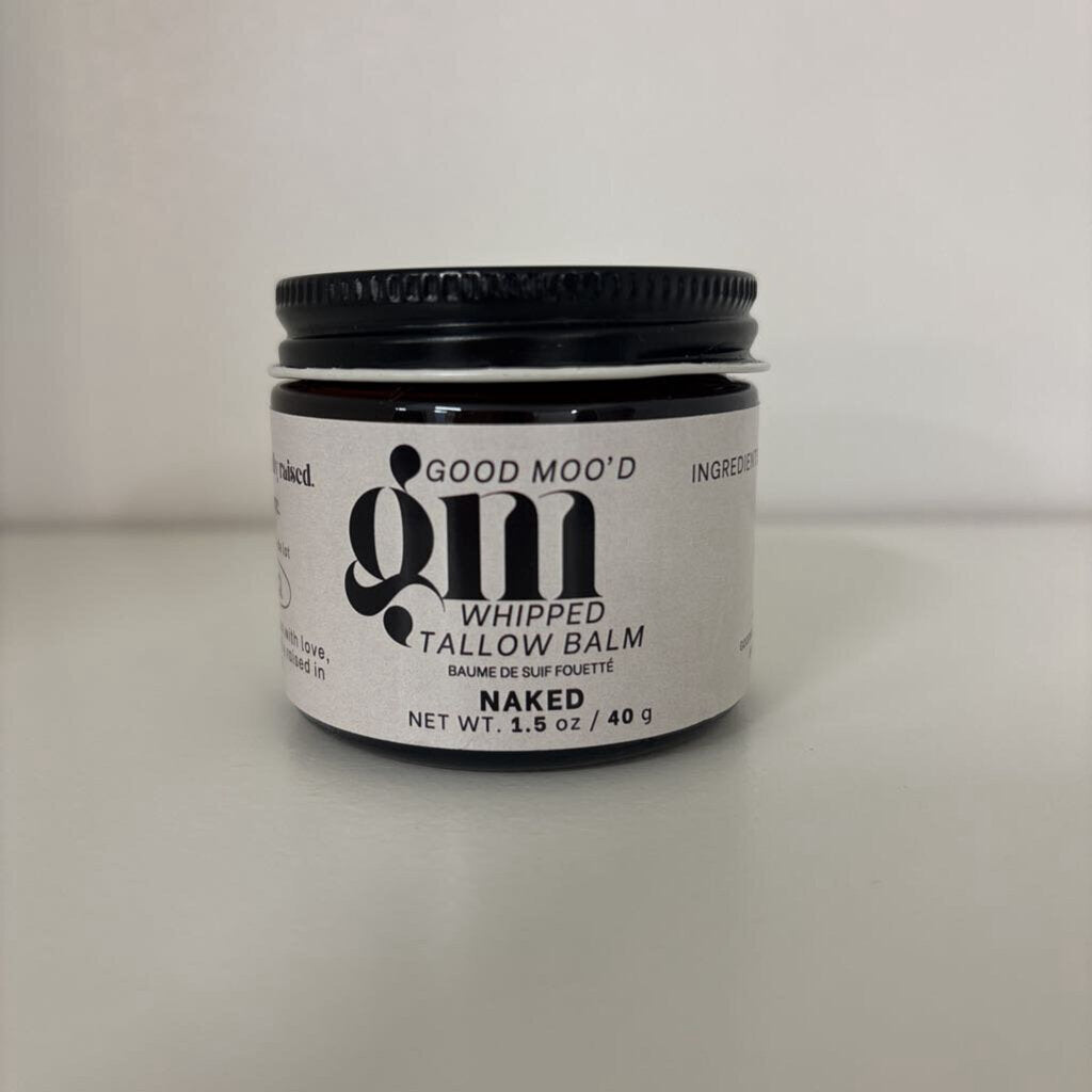 1.5 oz Whipped Tallow Balm Naked