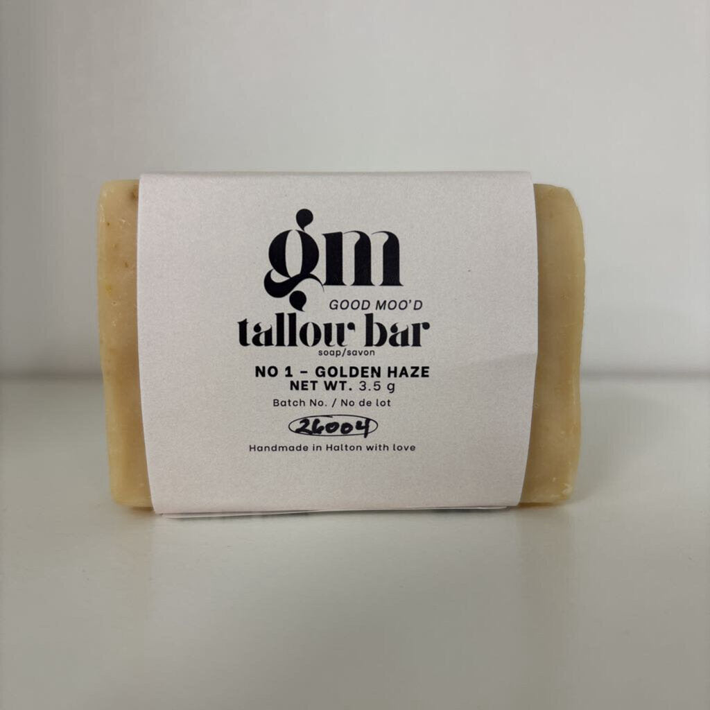 Tallow Bar Soap Honey Golden Haze