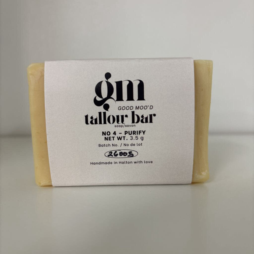 Tallow Bar Soap Lemongrass Purify