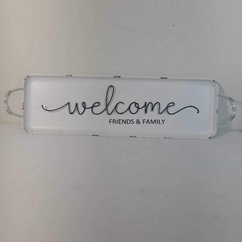 WELCOME TRAY