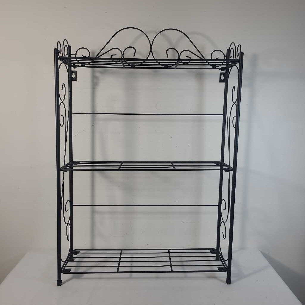 BLACK WIRE SHELF