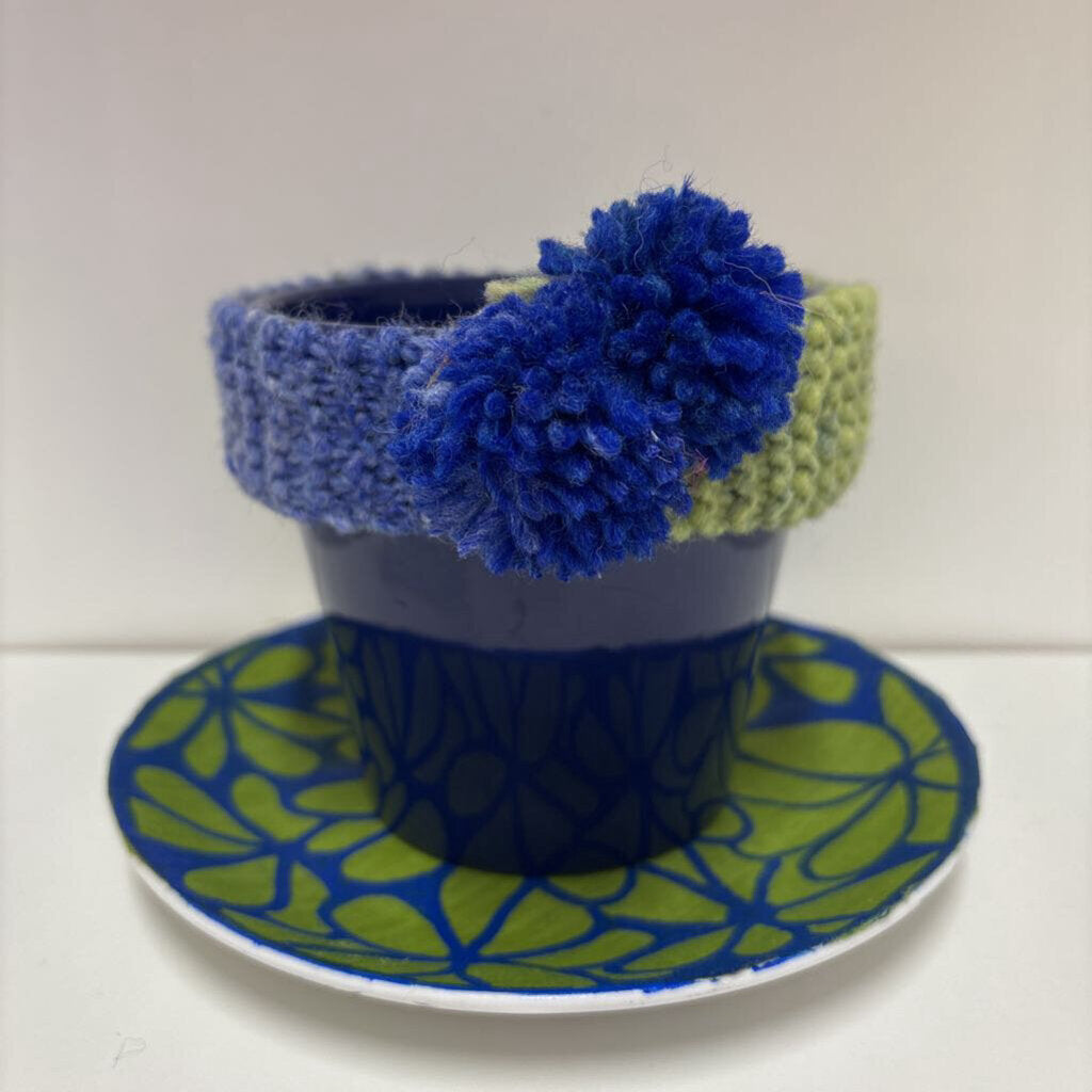 Dcorative Flower Pot and Drip Plate