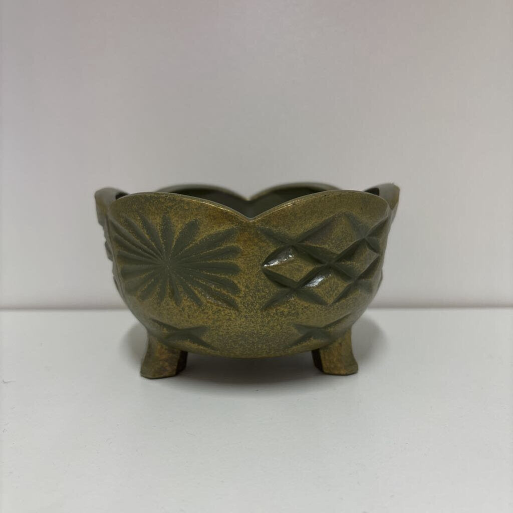 Green and Gold Bowl