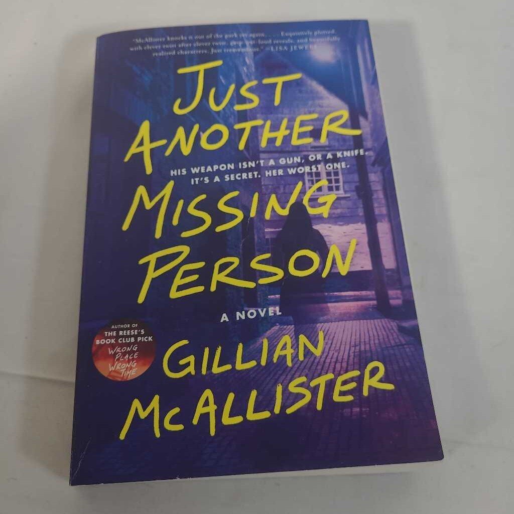 JUST ANOTHER MISSING PERSON - GILLIAN MCALLISTER