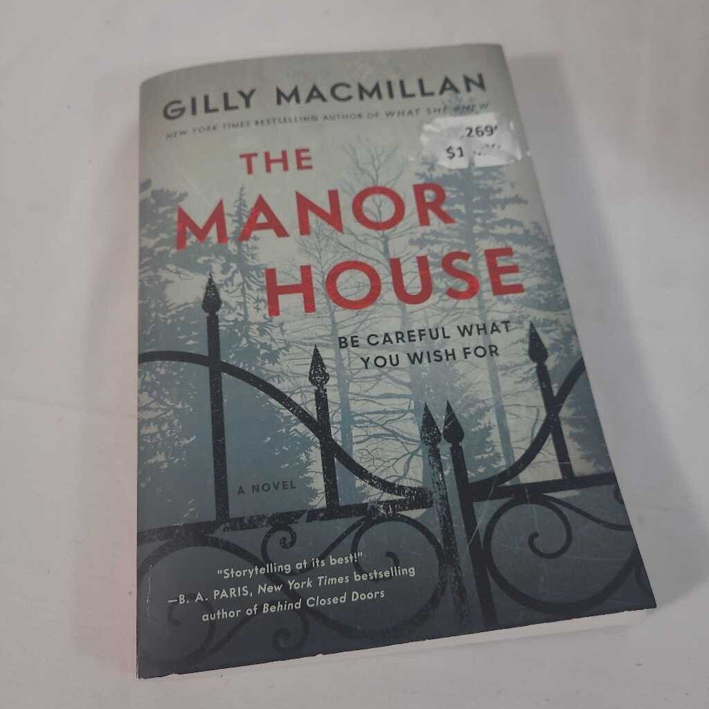THE MANOR HOUSE - GILLY MACMILLAN