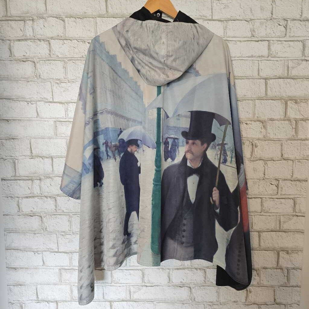 RAINCAPER Reversible Poncho - Paris Street Rainy Day