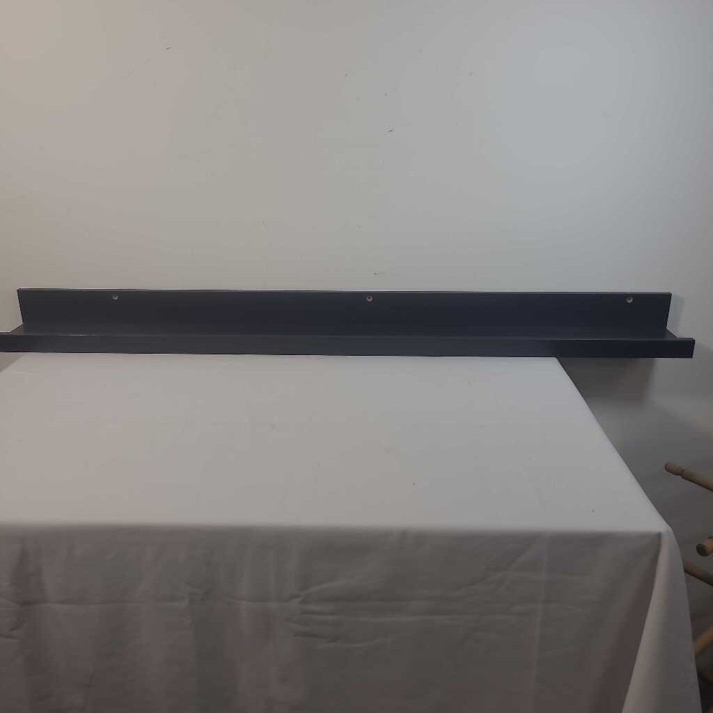 BLACK WALL SHELF
