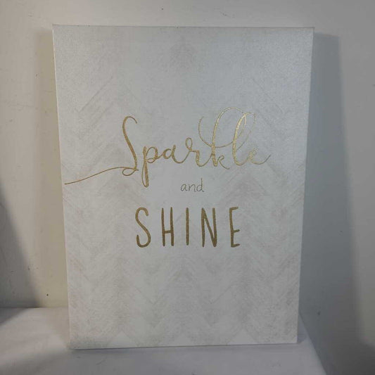 SPARKLE AND SHINE CANVAS