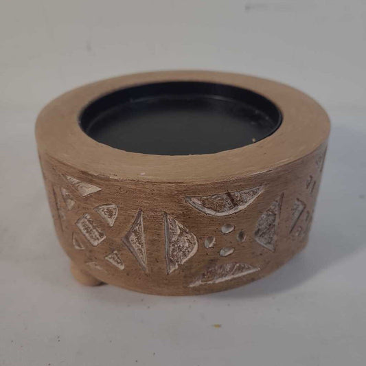 WOODEN CANDLE HOLDER