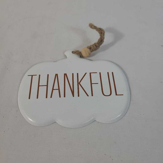 THANKFUL TIN PUMPKIN