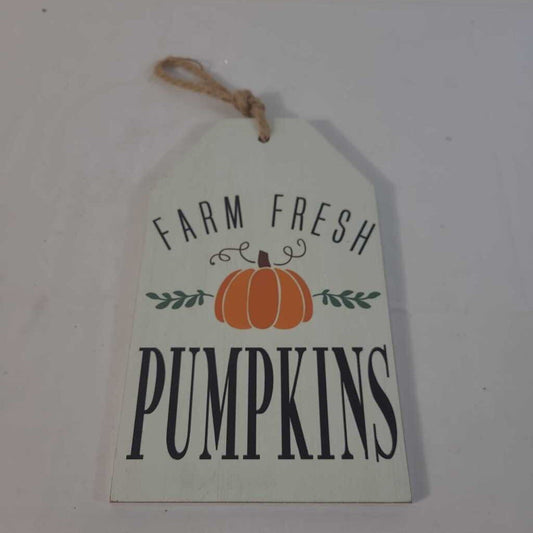 FARM FRESH PUMPKIN TAG