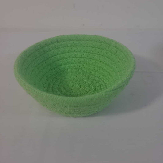 WOVEN BOWL - GREEN