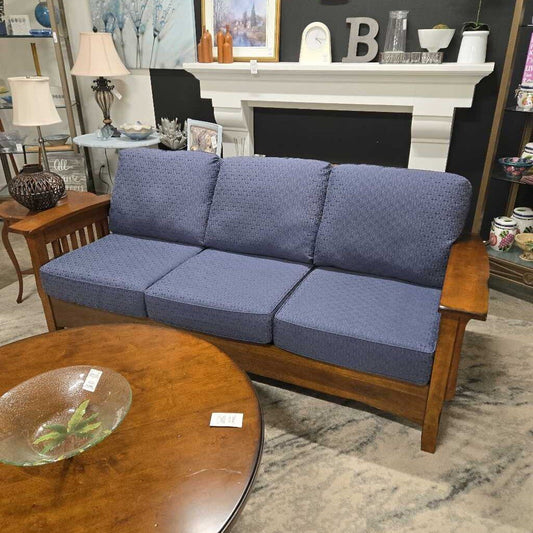 BASSETT MISSION STYLE SOFA