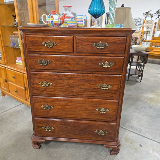 6 DRAWER SOLID WOOD DRESSER