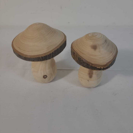 PR WOODEN MUSHROOMS