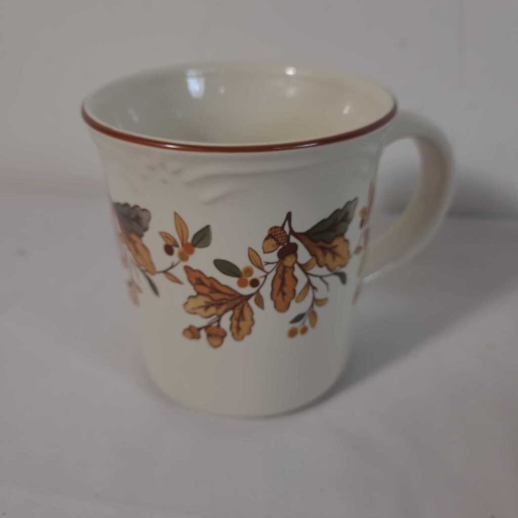 S/4 PFALTZGRAFF AUTUMN BERRY MUGS