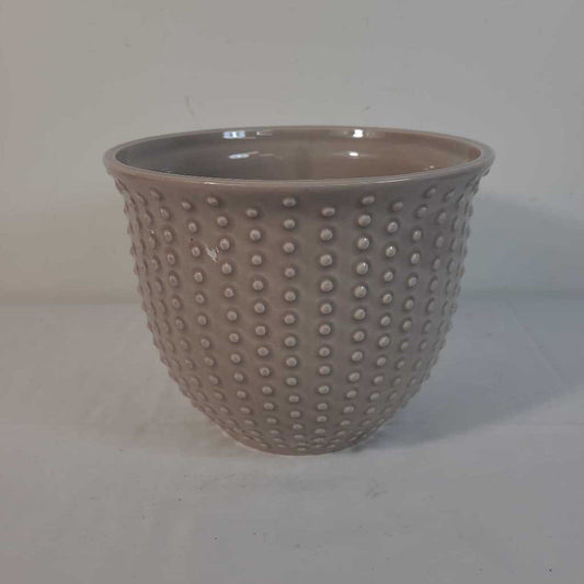 BROWN DIMPLED POT