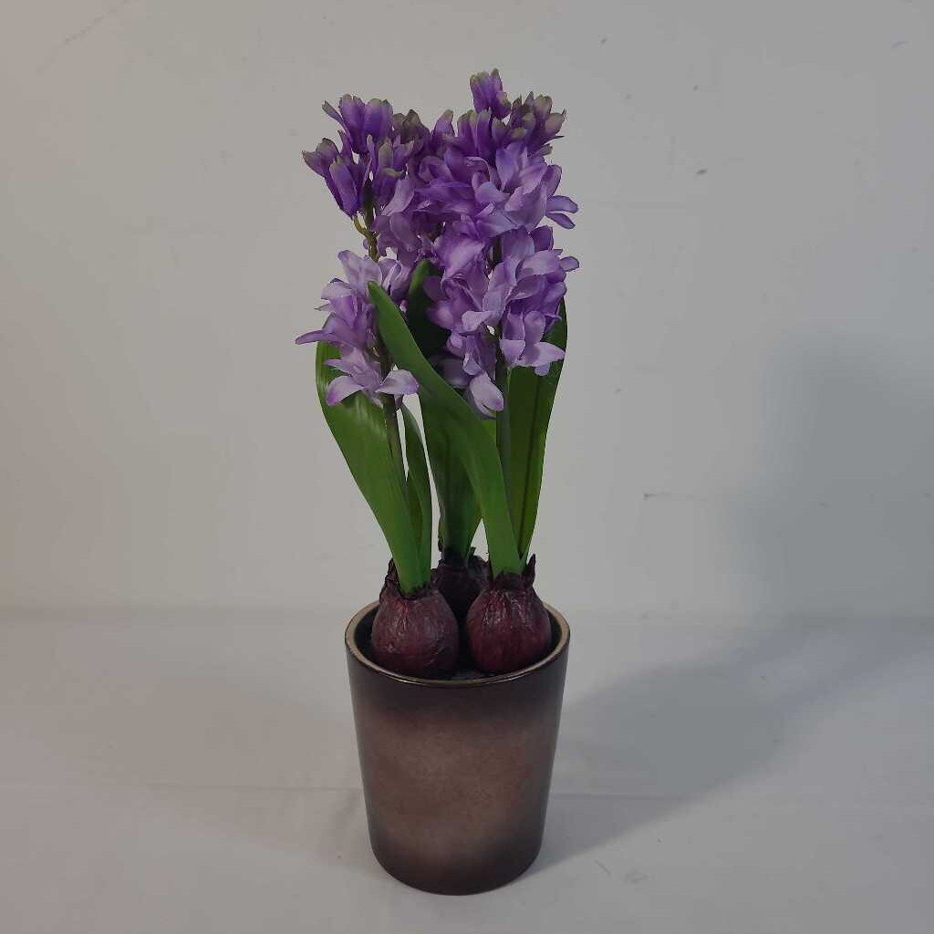 FAUX PURPLE HYACINTH