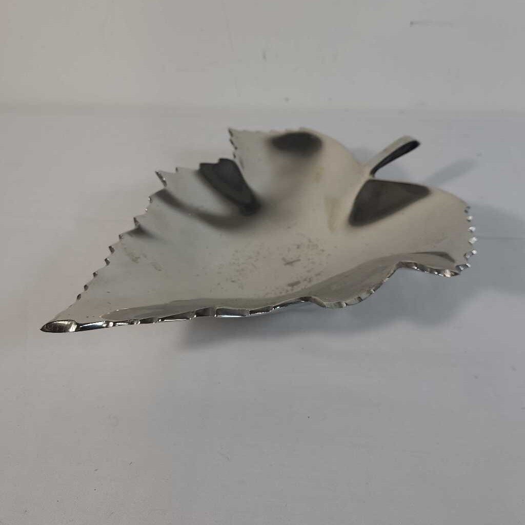 SILVER LEAF DISH