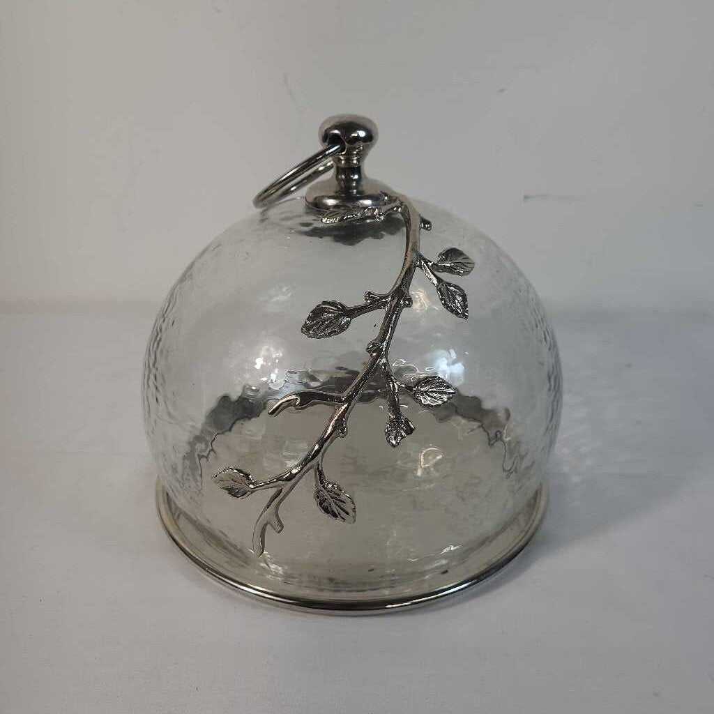 DIMPLED DOME ON SILVER BASE