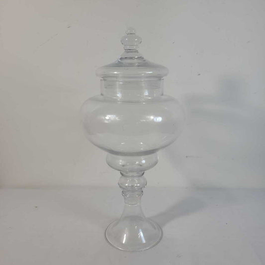 LIDDED APOTHECARY JAR