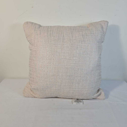 CREAM TEXTURED PILLOW