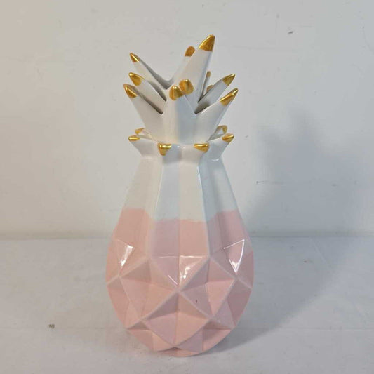 PINK CERAMIC PINEAPPLE
