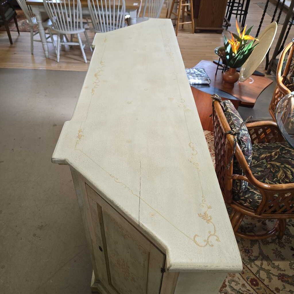 CREAM CRACKLE CONSOLE