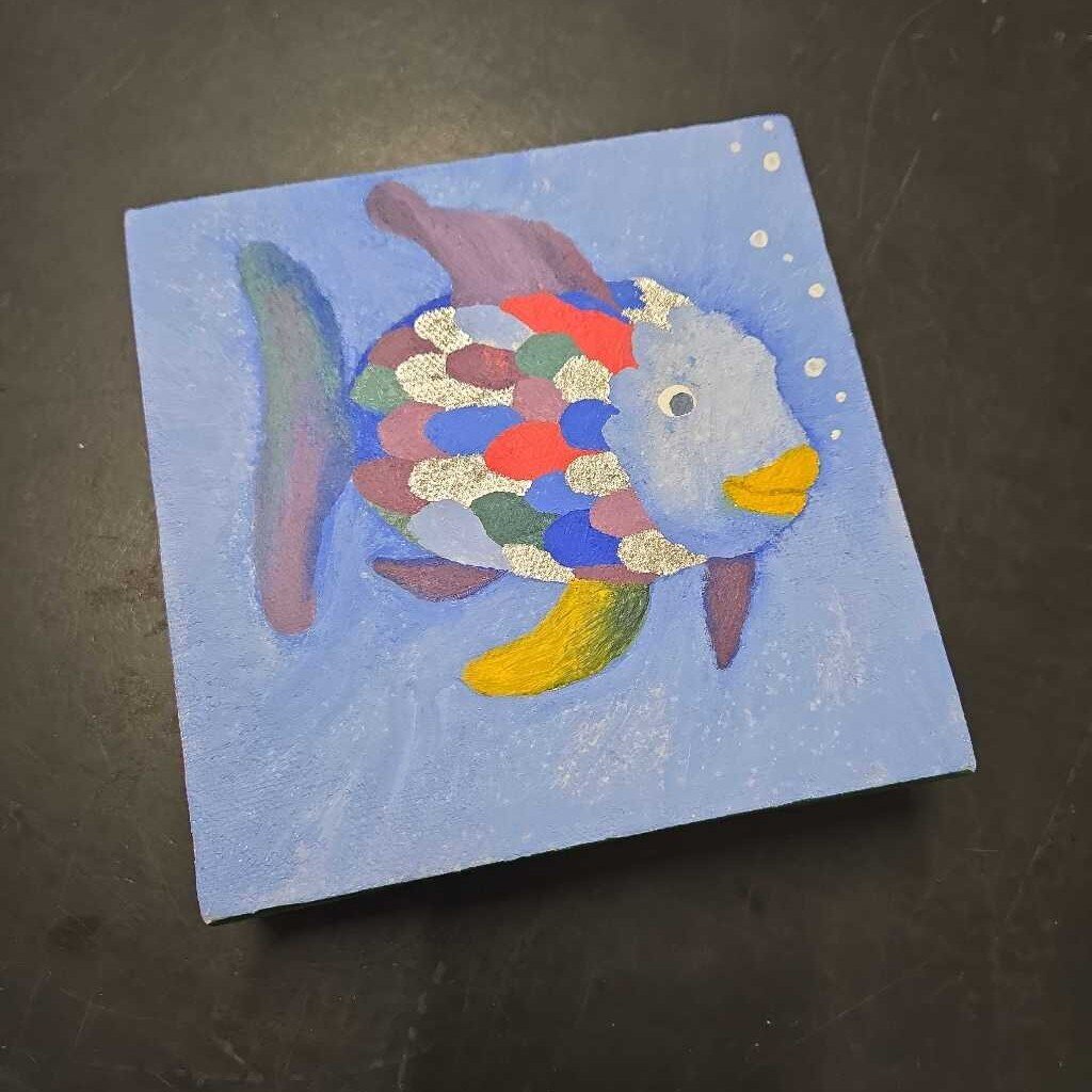RAINBOW FISH CANVAS