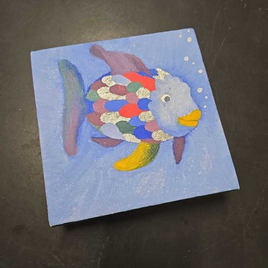 RAINBOW FISH CANVAS