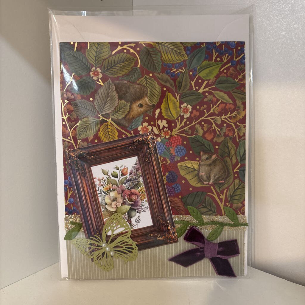 Hand Made Collaged (Blank Inside) Greeting Cards