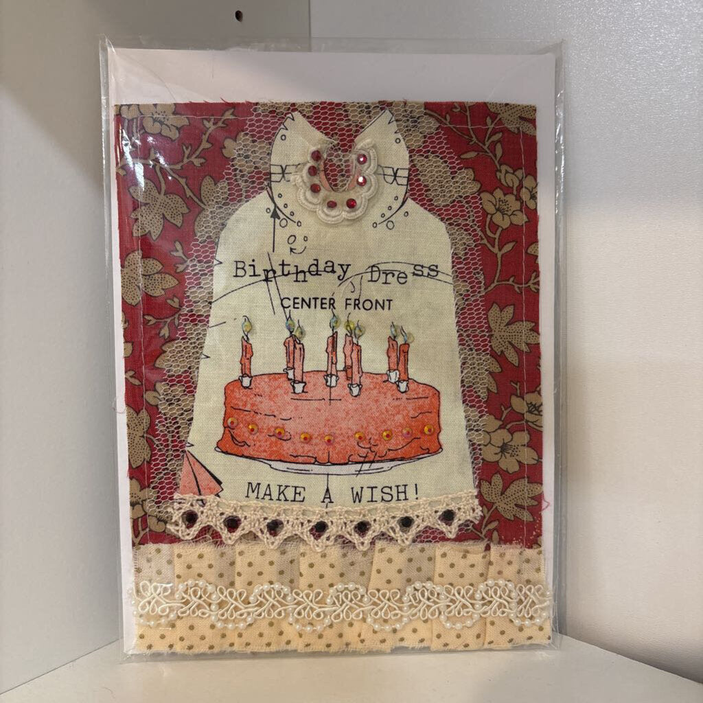 Hand Made Collaged (Blank Inside) Greeting Cards