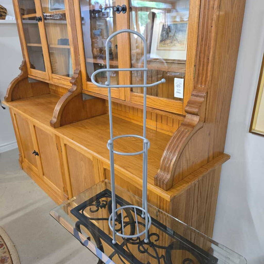 SILVER TOILET PAPER HOLDER