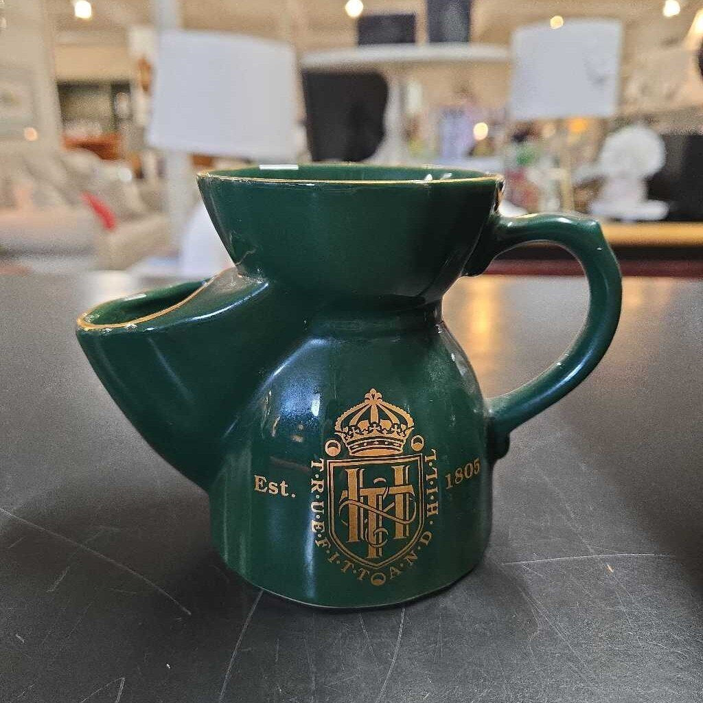 ANTIQUE SCUTTLE SHAVING MUG