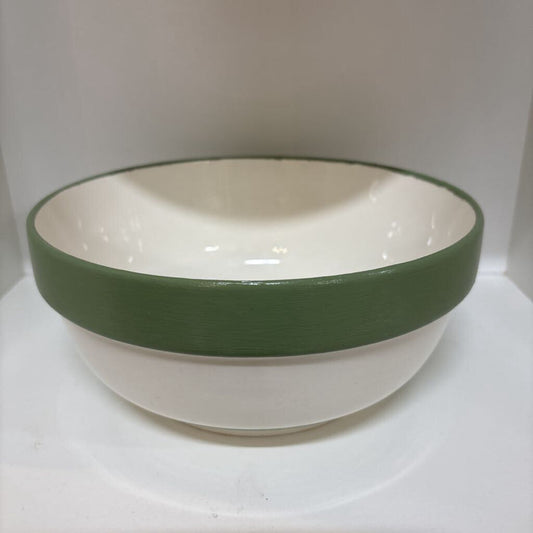 Green Stripe Bowl