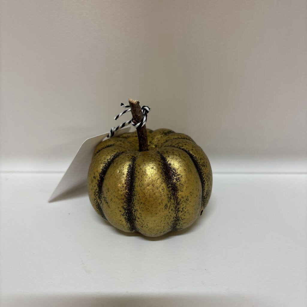 Black & Gold Pumpkin