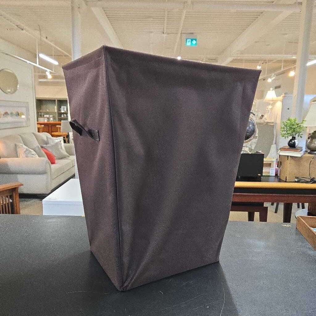 BROWN LAUNDRY HAMPER