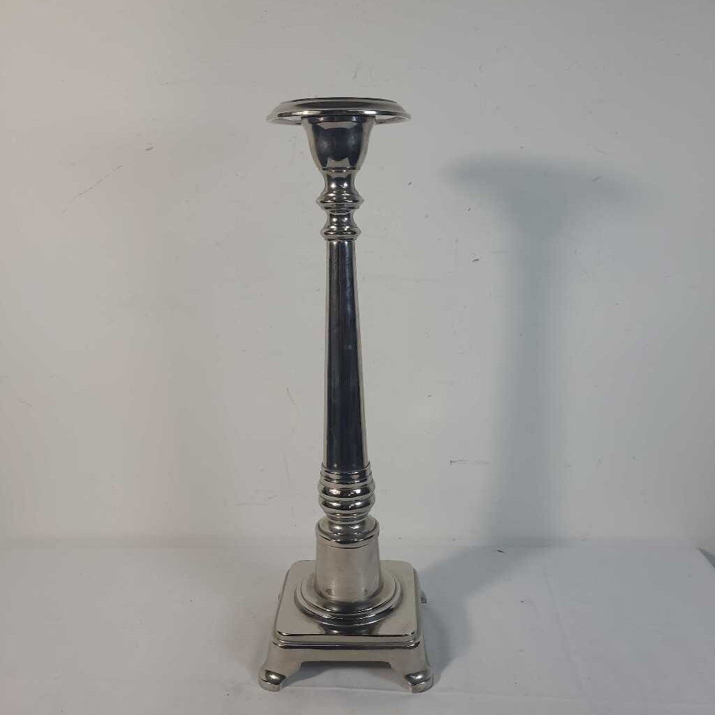 TALL SILVER CANDLE STICK