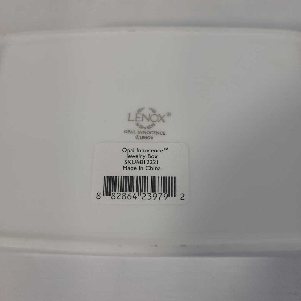 LENOX OPAL INNOCENCE JEWLERY BOX