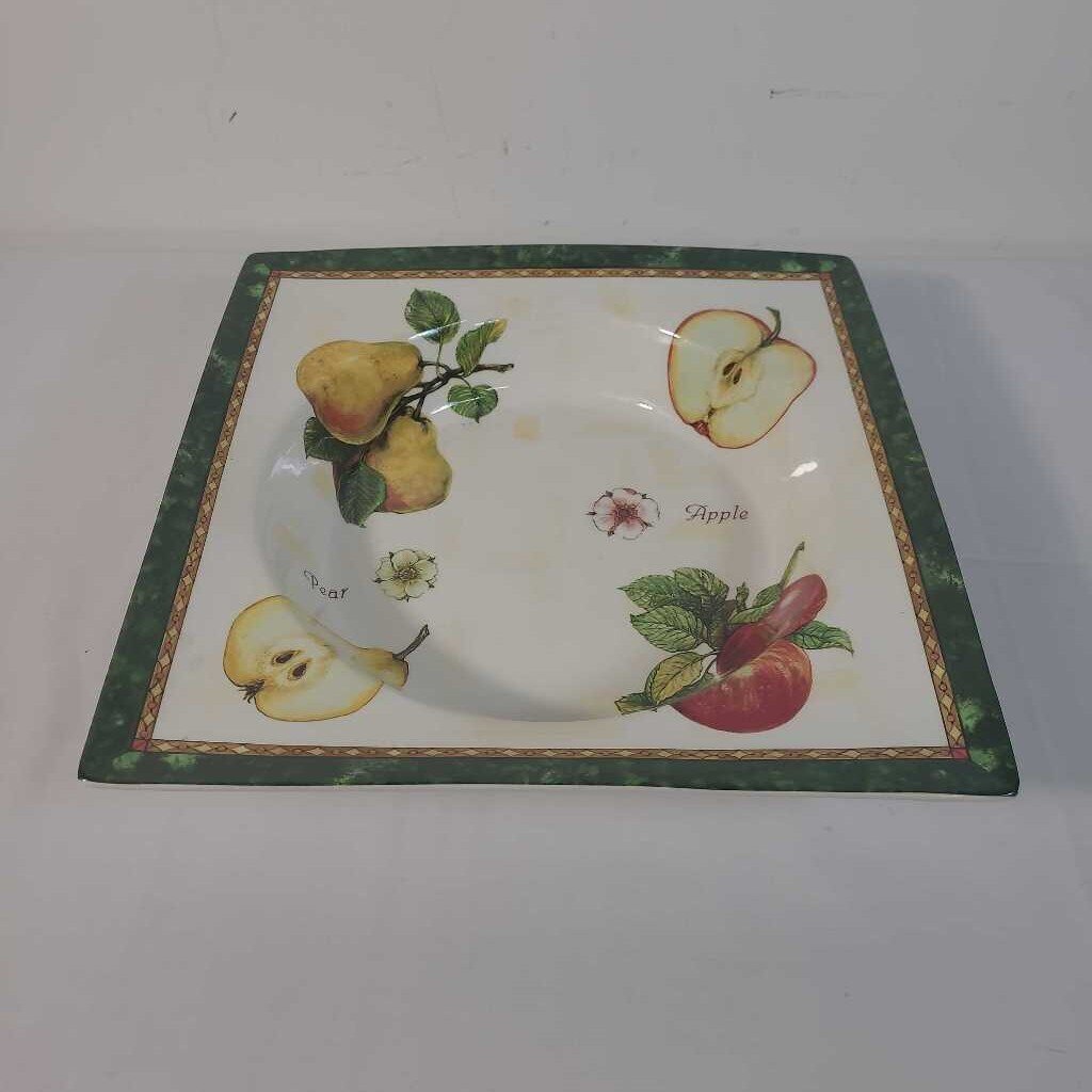 SQ APPLE/ PEAR DISH