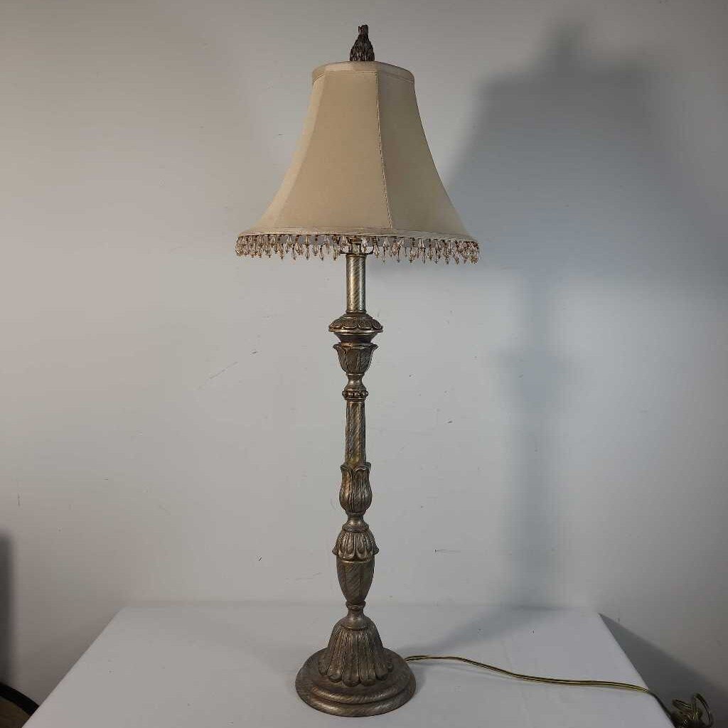 GOLD/SILVER BUFFET LAMP