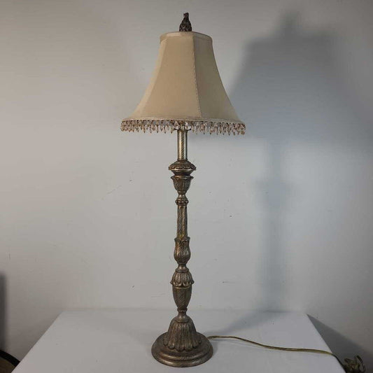 GOLD/SILVER BUFFET LAMP