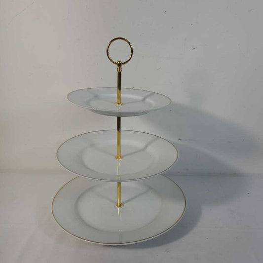 3 TIER SERVING PLATE