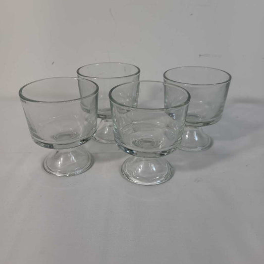S/4 ANCHOR HOCKING MINI DESSERT GLASSES
