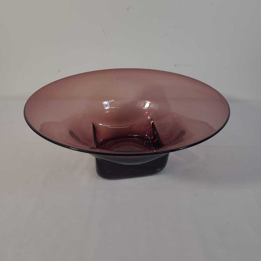 PURPLE GLASS BOWL