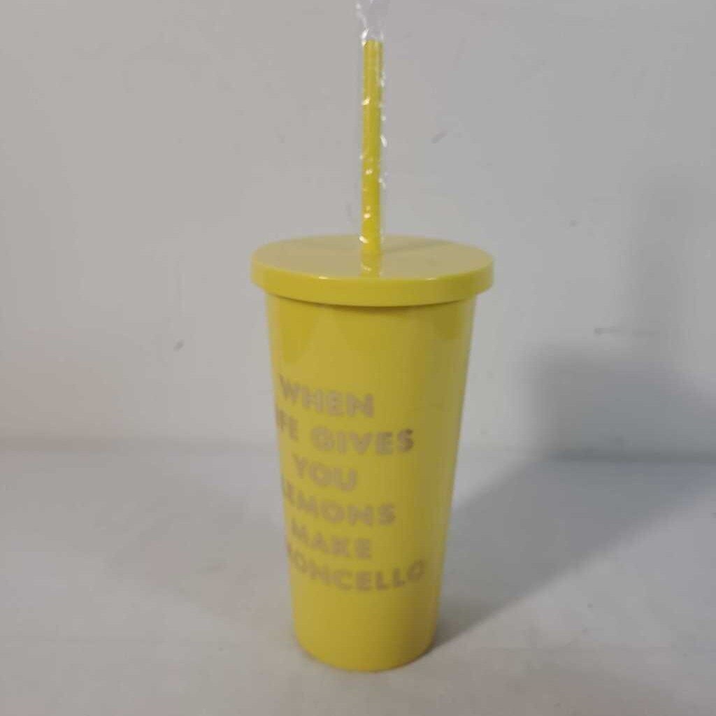 WHEN LIFE GIVES YOU LEMONS KATE SPADE SIPPY CUP