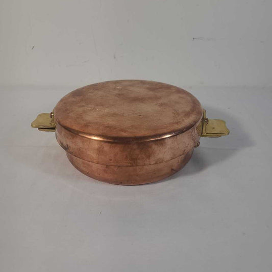 MAUVIEL COPPER COVERED POMMES ANNA PAN
