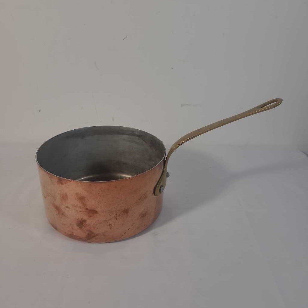 FRENCH COPPER SAUCEPAN