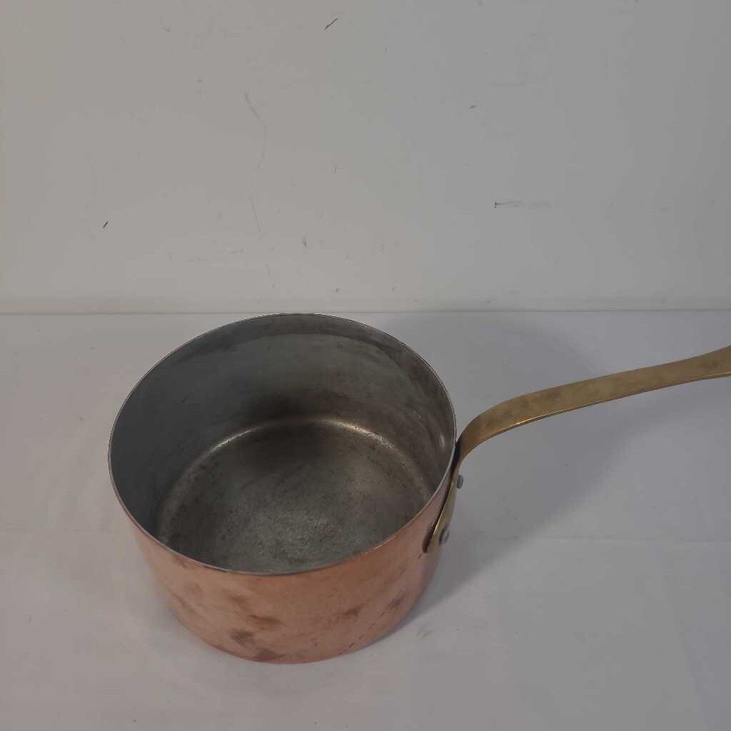 FRENCH COPPER SAUCEPAN