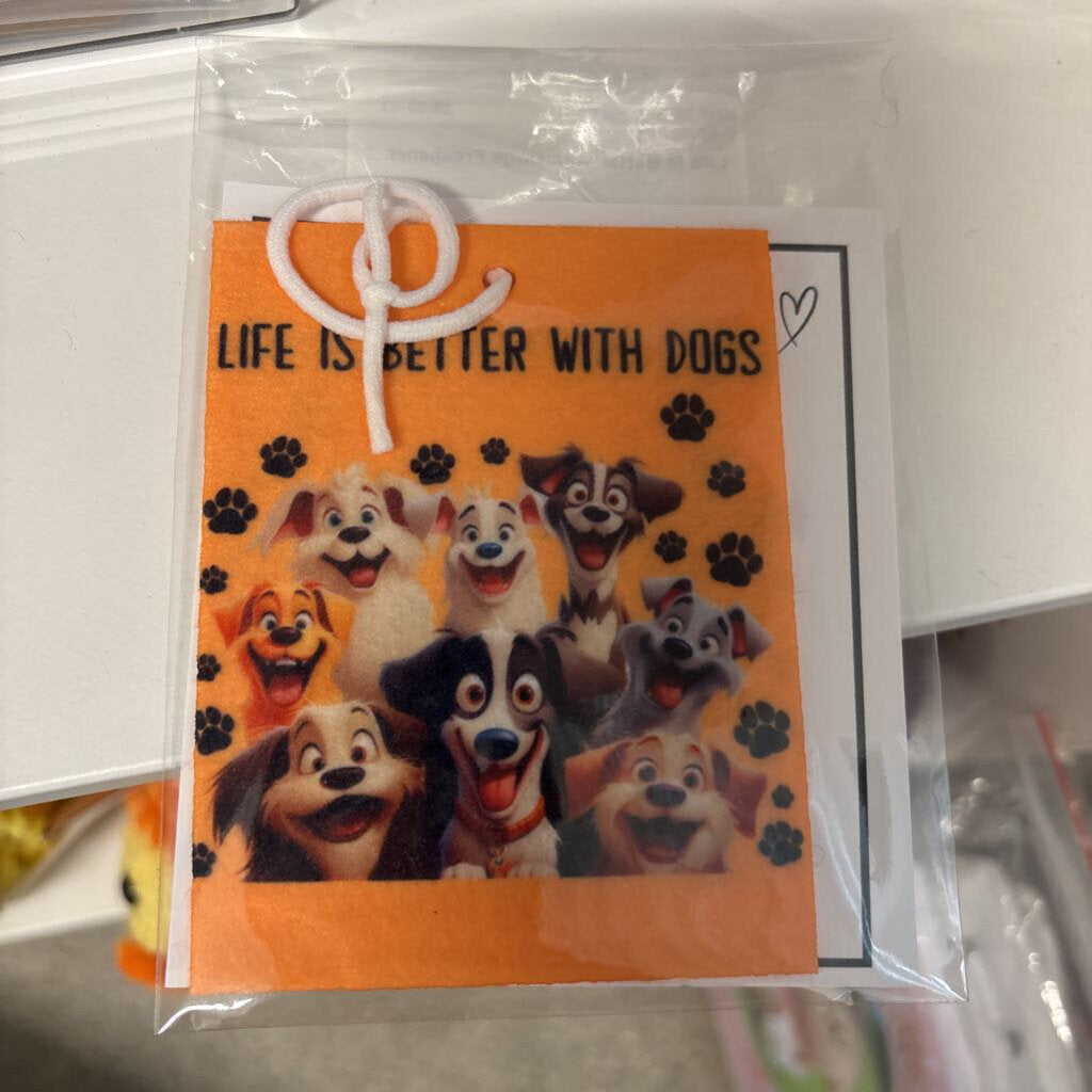 Life is Better with Dogs Freshener